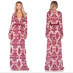 For Love & Lemons Temecula Bohemian Maxi Dress